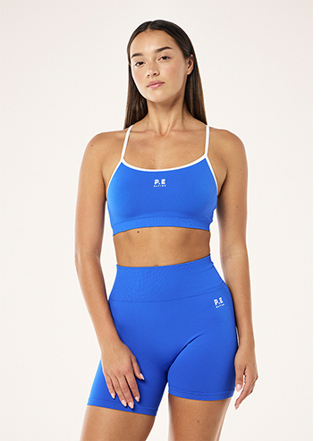 RELEASE SEAMLESS SPORTS BRA IN ROYAL BLUE