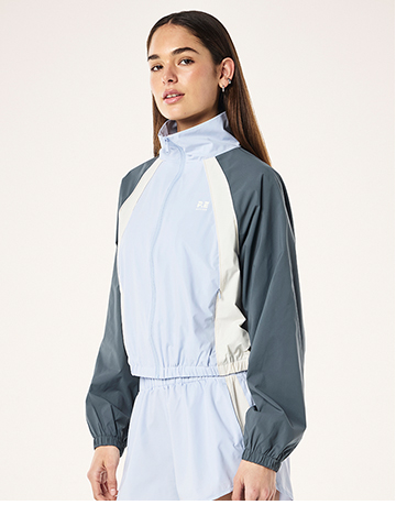 Venture jacket in heather blue