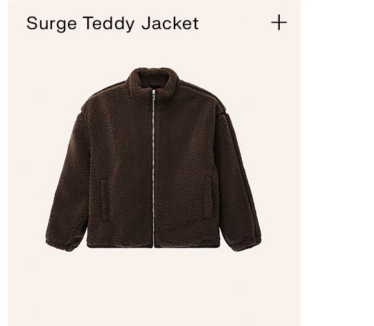 surge teddy jacket