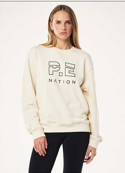 HEADS UP SWEAT IN WHISPER WHITE