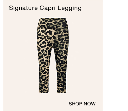 Signature capri legging