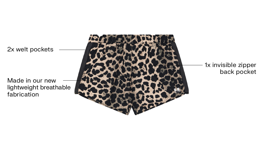 Venture Short Leopard