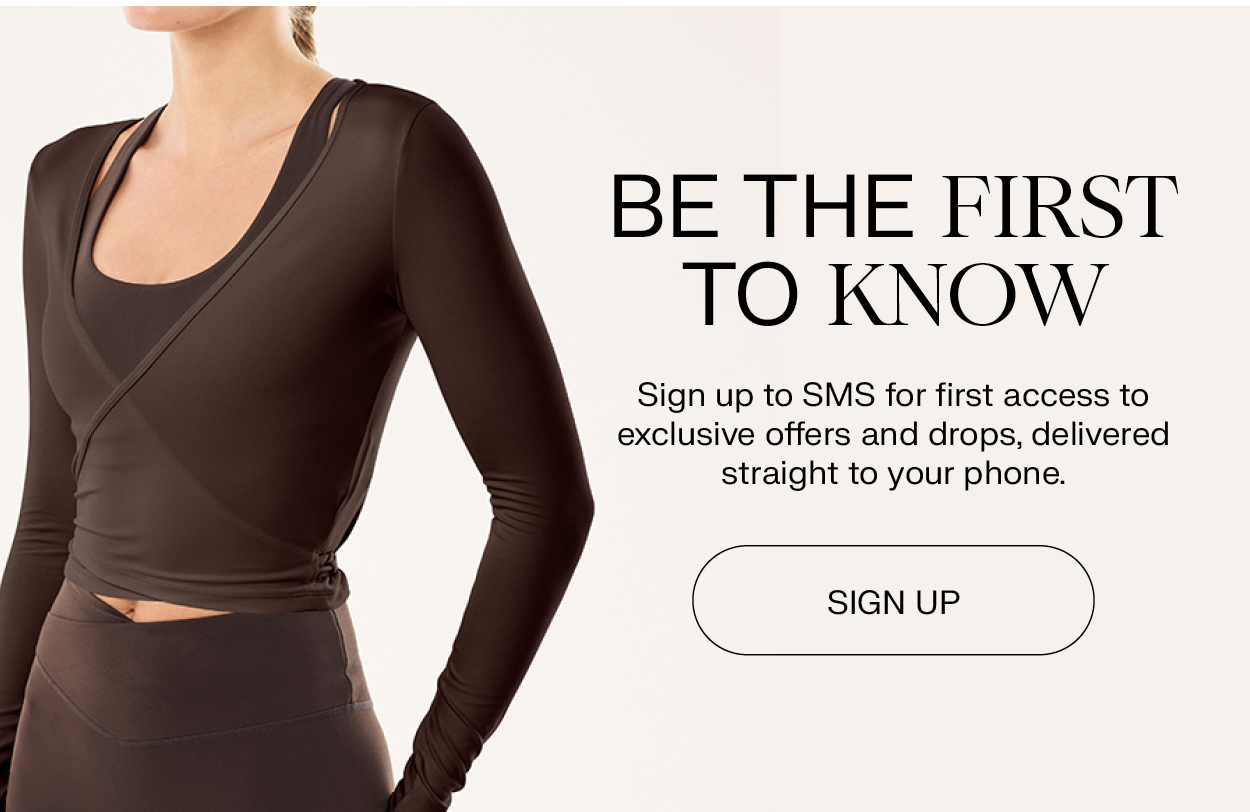 be the first to know