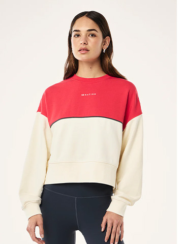 Shift sweat in whisper white