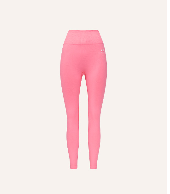 Restore seamless legging in pink lemonade