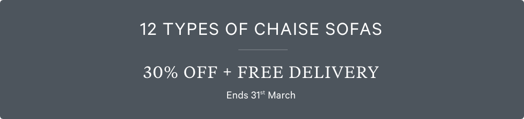 12 Types of Chaise Sofas