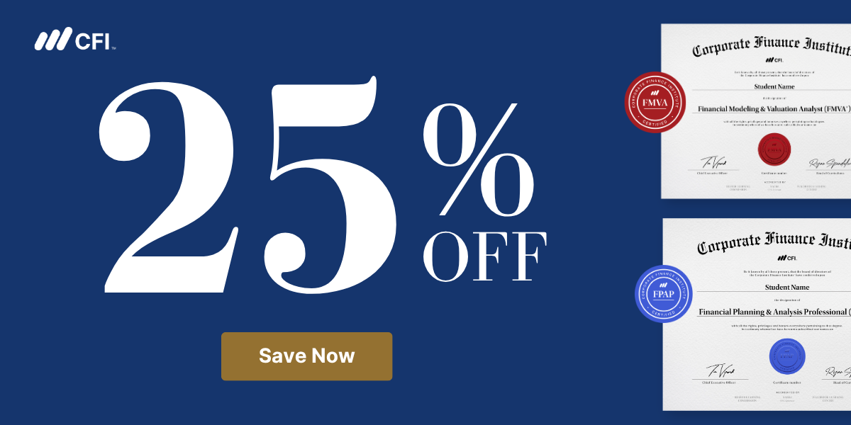 25% off. 