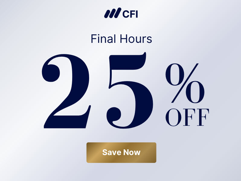 Last Chance: 25% off 
