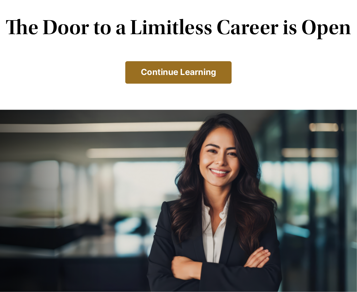 The Door to a Limitless Career Is Open