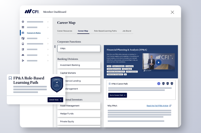 Explore Finance Careers with CFI’s New Career Map