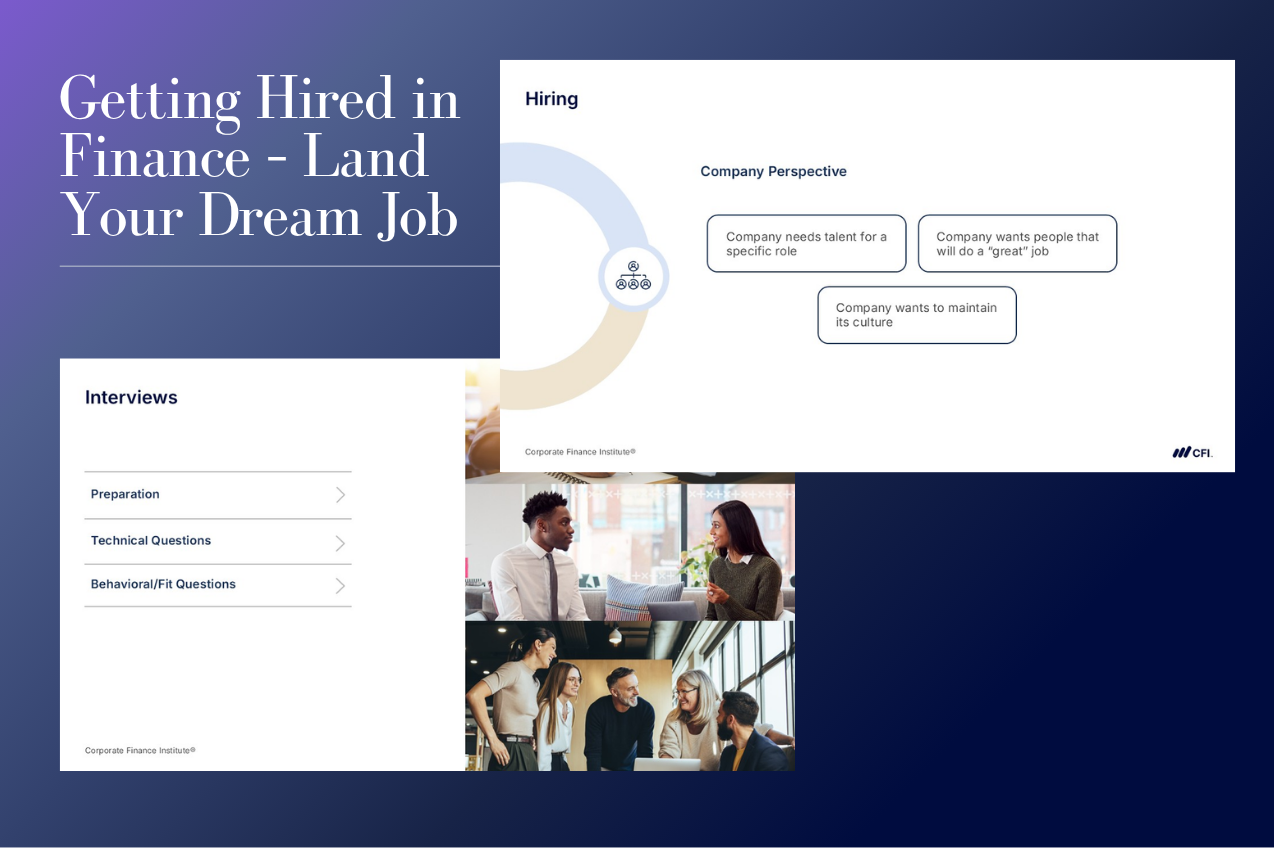 Getting Hired in Finance - Land Your Dream Job