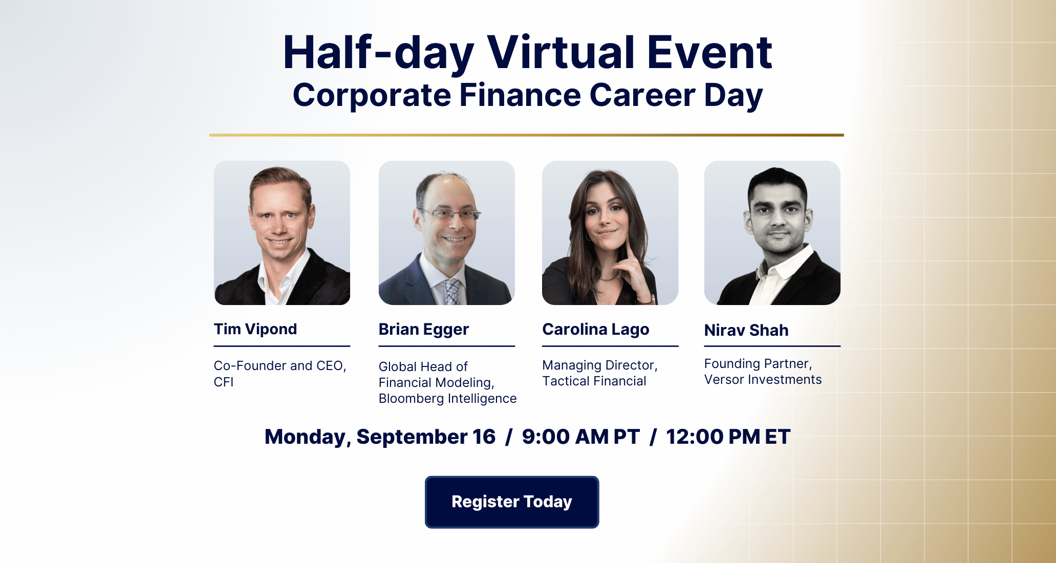 Corporate Finance Career Day