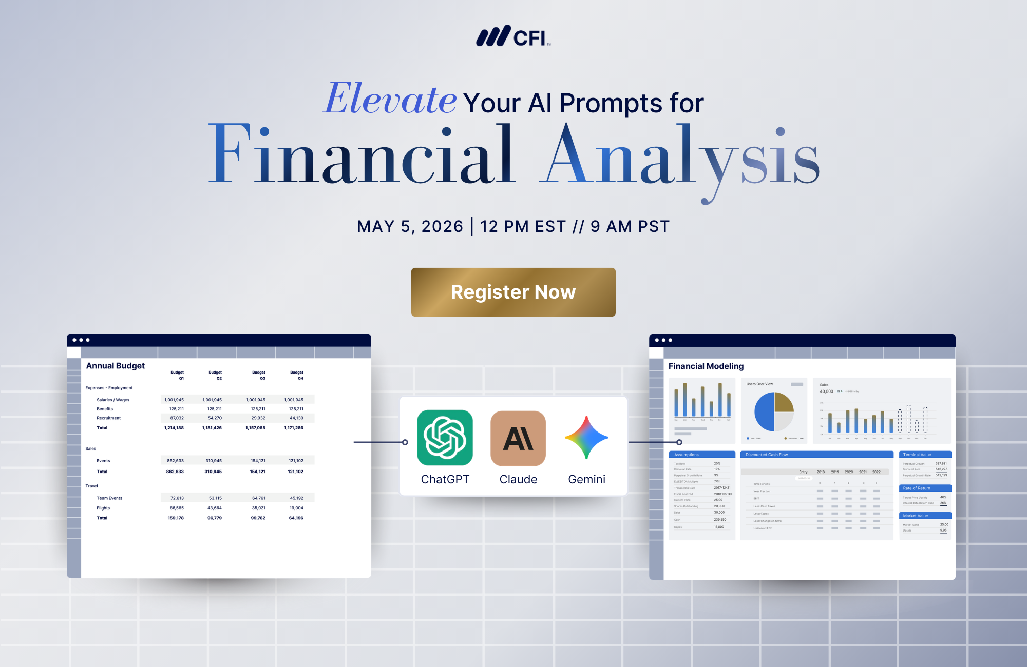 Elevate Your AI Prompts for Financial Analysis: May 5, 2026, 12pm EST // 9am PST