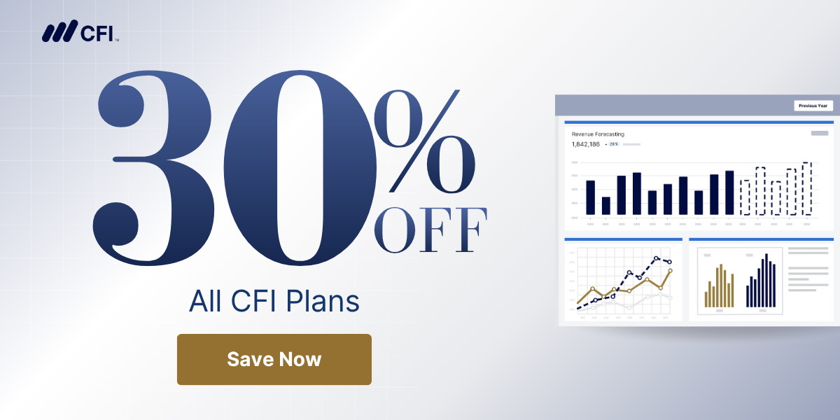 30% off all CFI Plans