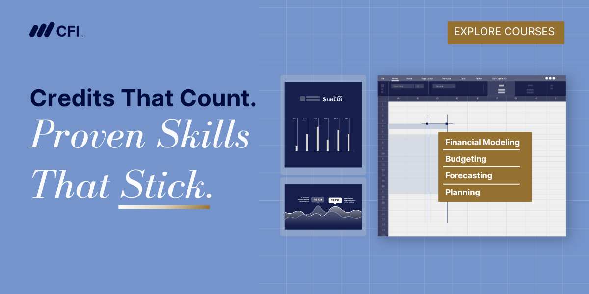 Credits That Count. Proven Skills That Stick