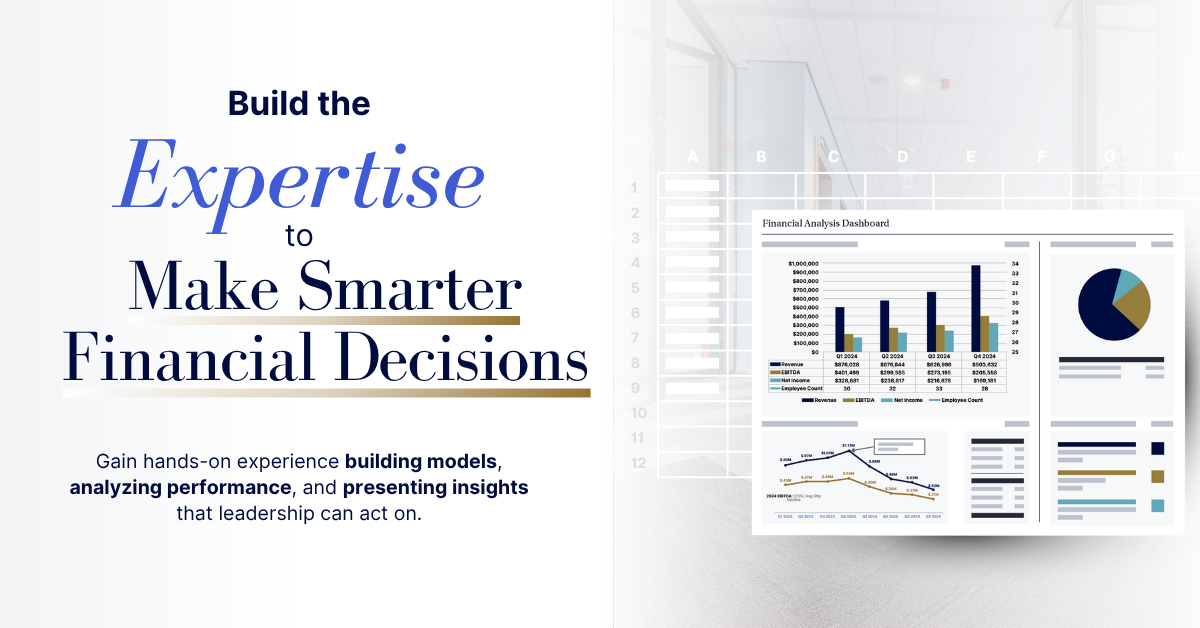 Build the expertise to make smarter business decisions