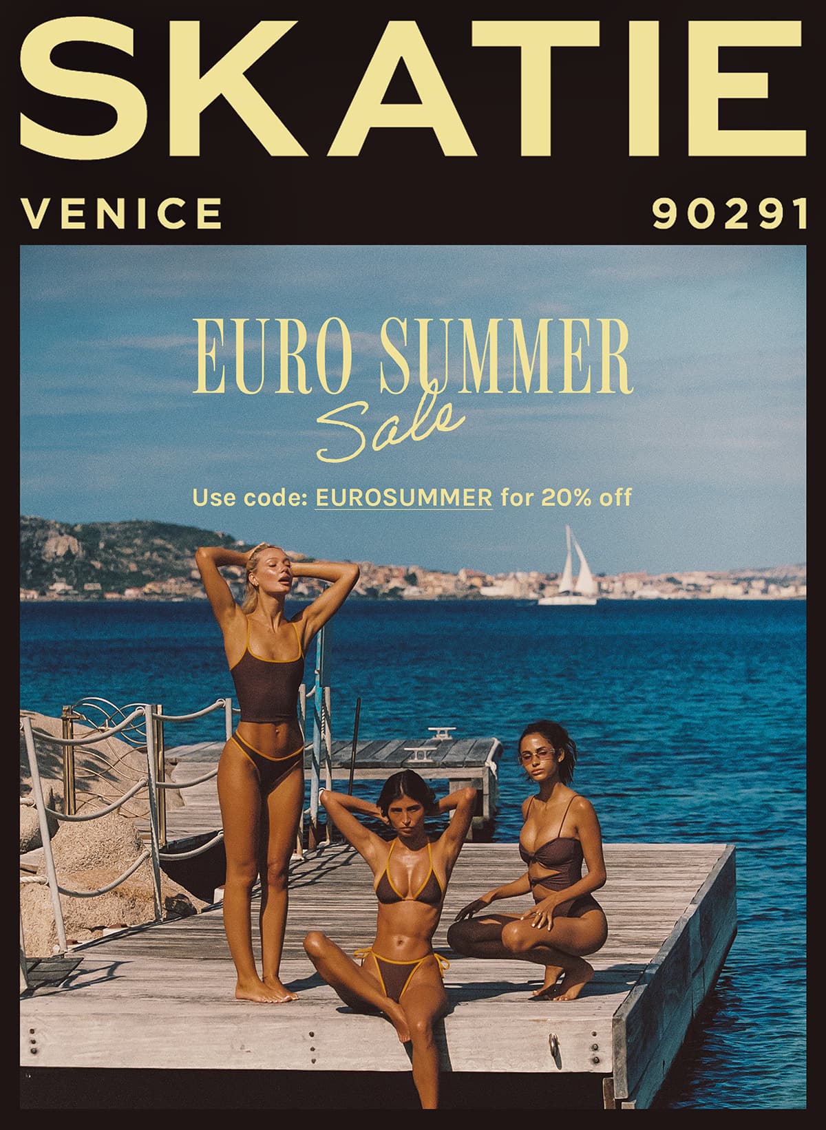 20% off at SKATE with code EUROSUMMER