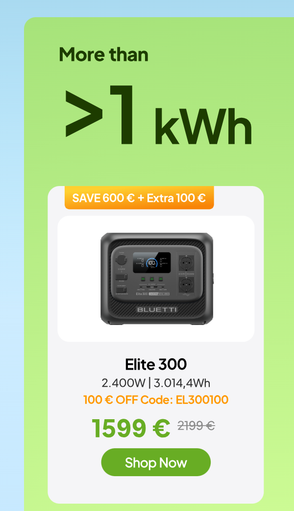 BLUETTI Elite 300