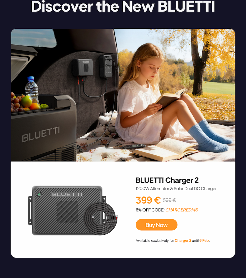 BLUETTI EU Charger 2 Alternator 