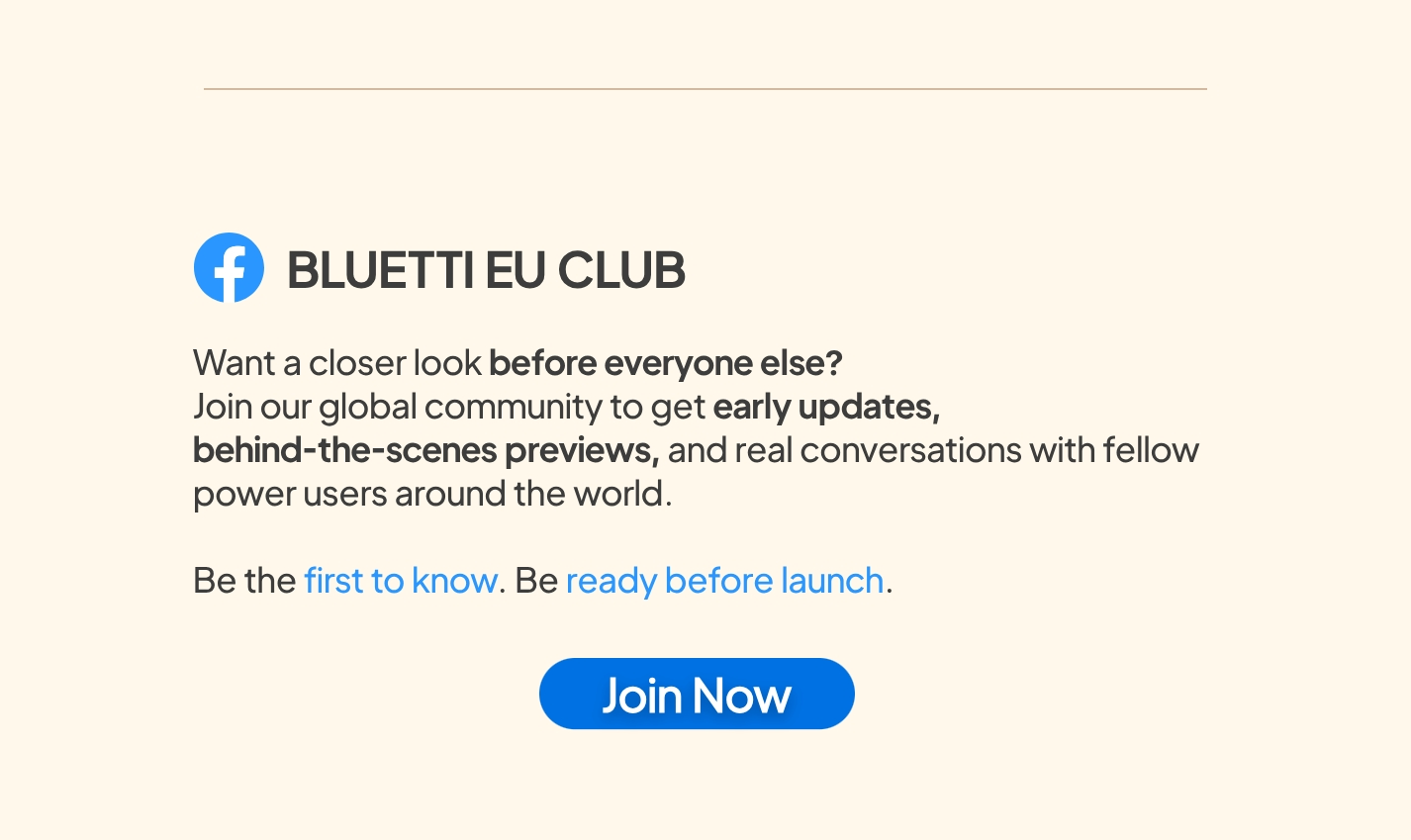 an image of a group of people standing around a blue facebook group