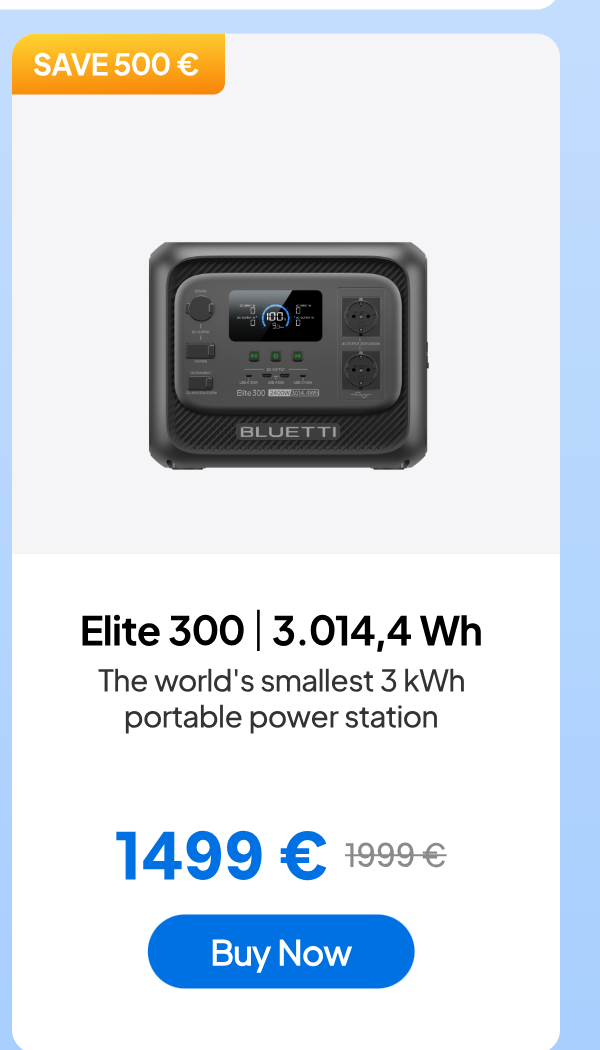 BlUETTI Elite 300