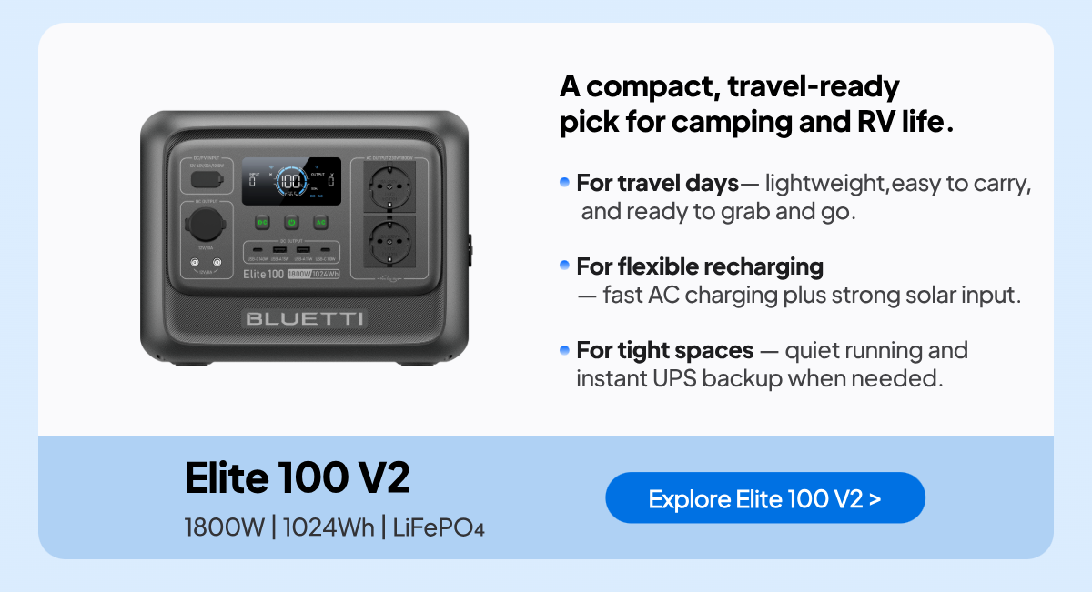 BLUETTI EU Elite 100 V2