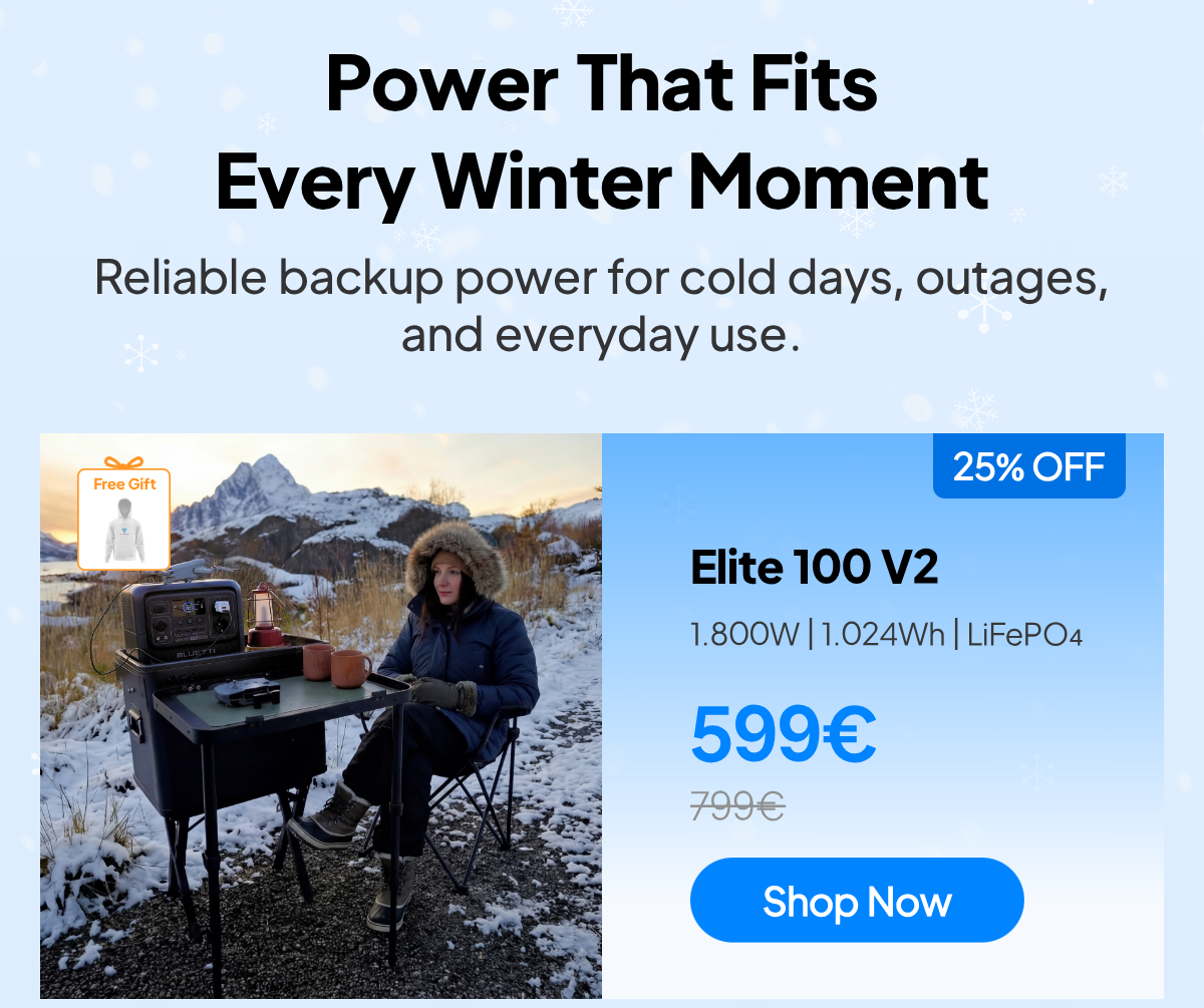 BLUETTI EU Elite 100 V2