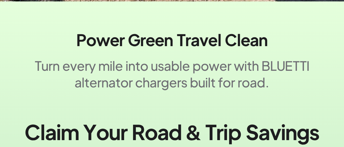 Road Trip Sale Discount