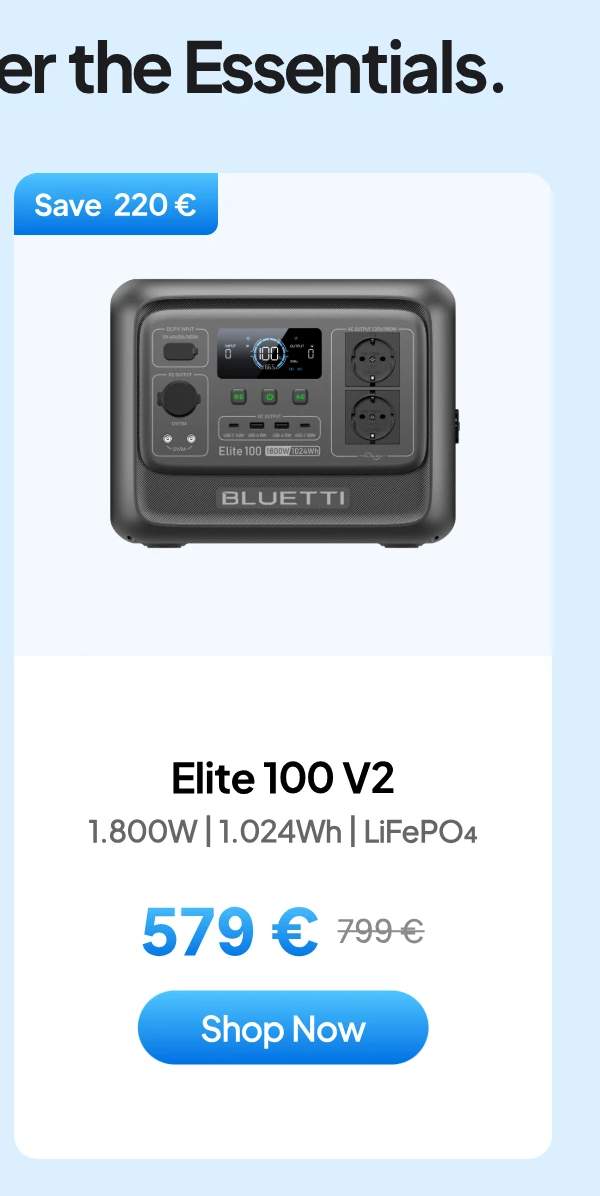 BlUETTI Elite 100 V2