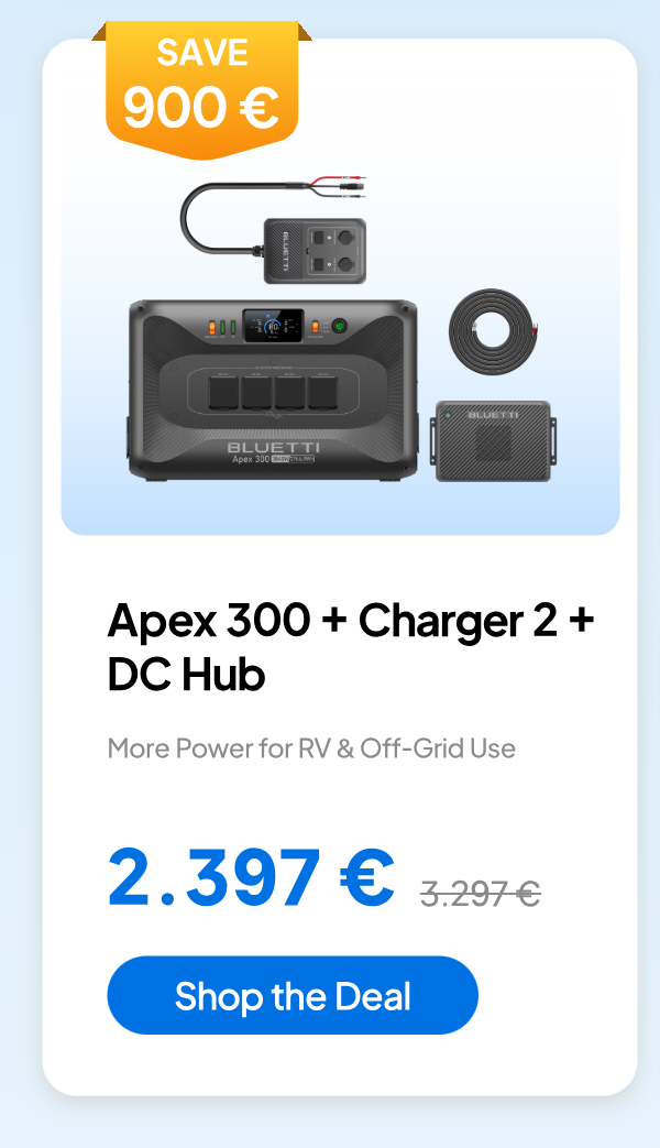 Apex 300+Charger 2+DC Hub