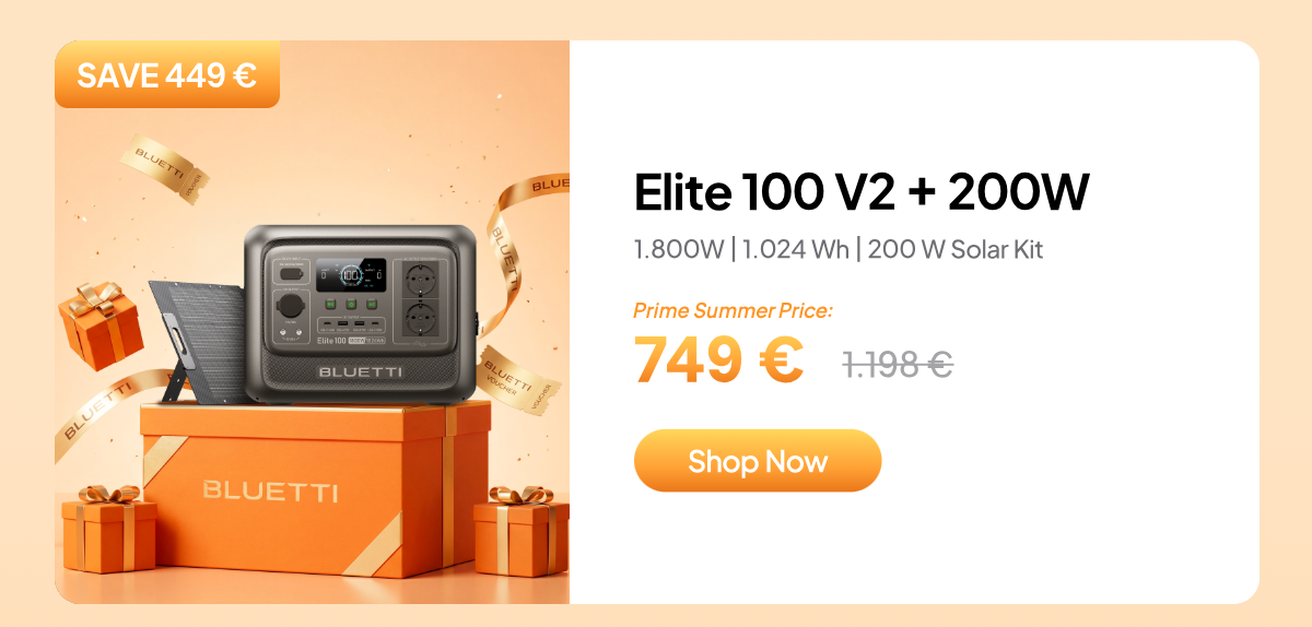 BLUETTI Elite 100 V2+200W