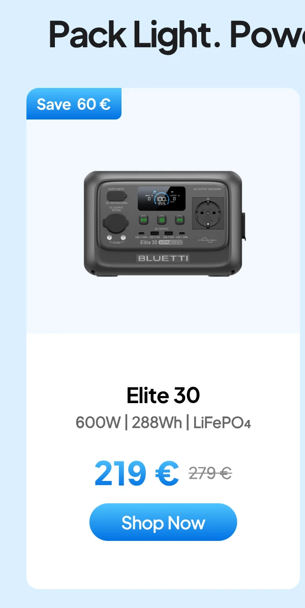 BLUETTI Elite 30 V2