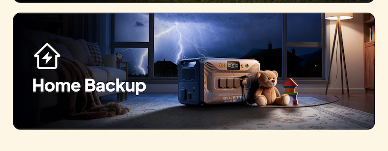 BLUETTI EU Home Backup