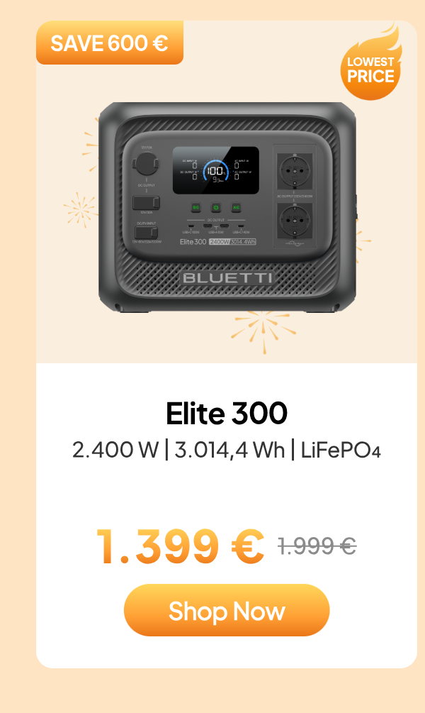 BLUETTI Elite 300