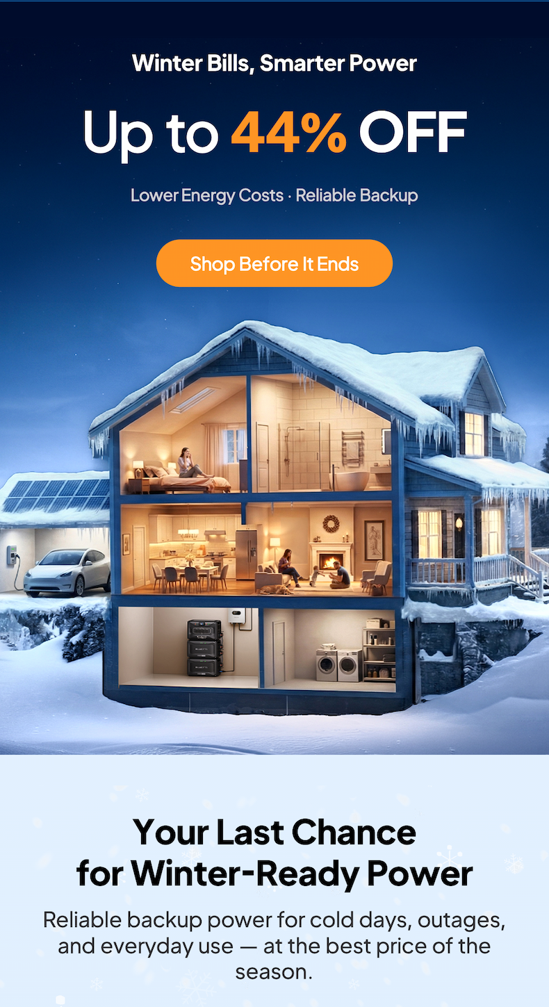 BLUETTI EU Winter Bills Sale