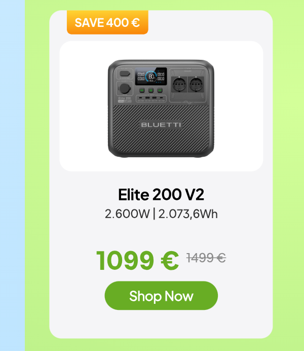 BLUETTI Elite 200 V2