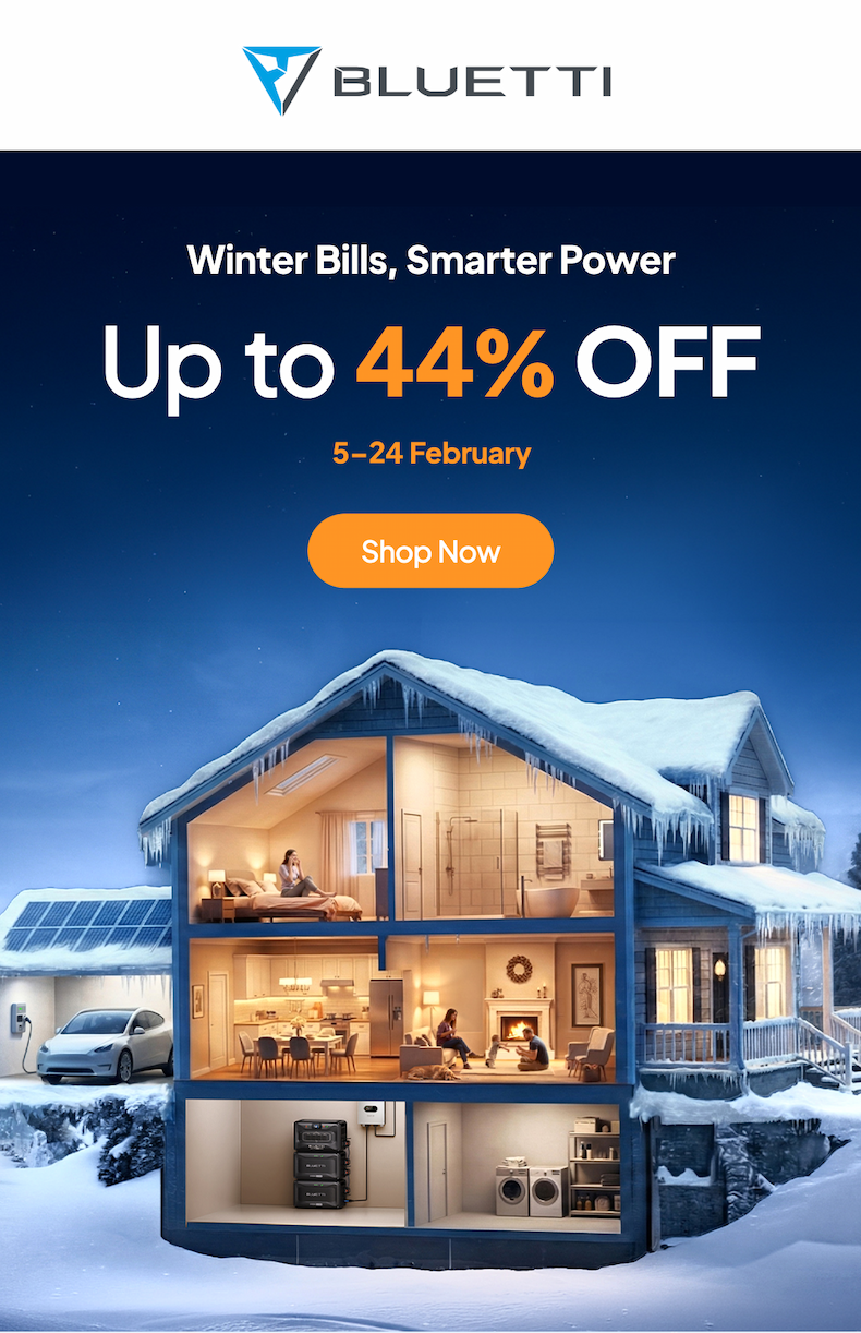 BLUETTI EU Winter Bills Sale
