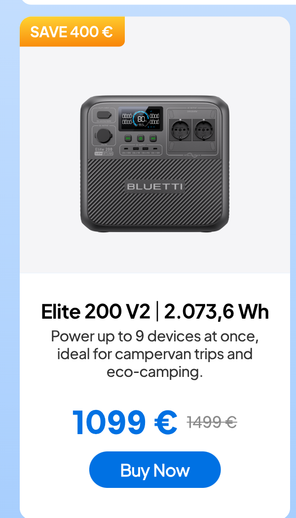 BLUETTI Elite 200 V2
