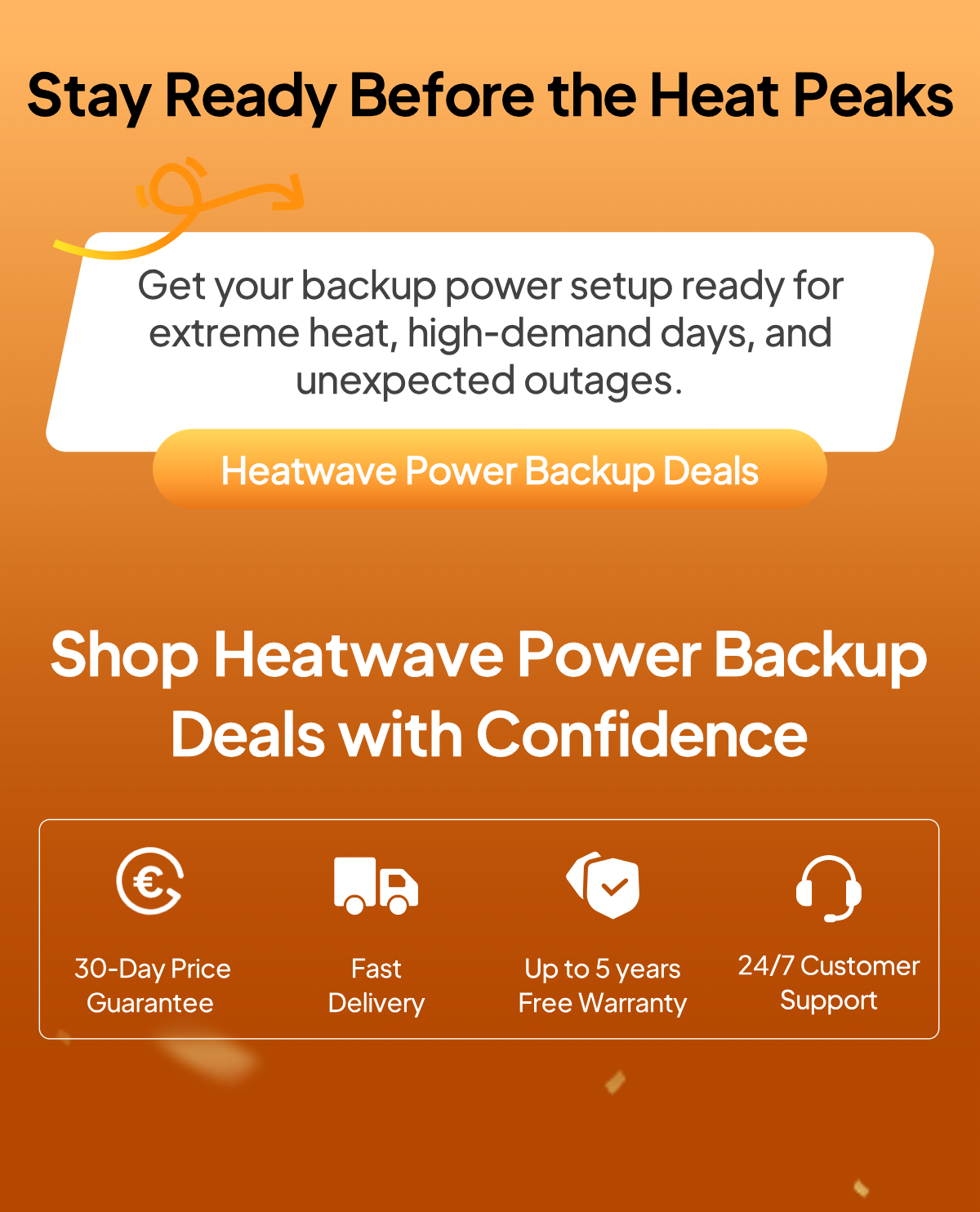 Heatwave Power Backup Deals
