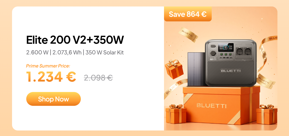 BLUETTI Elite 200 V2+350W