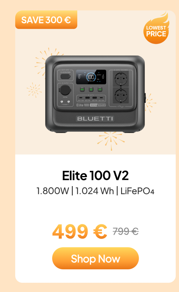 BLUETTI Elite 100 V2