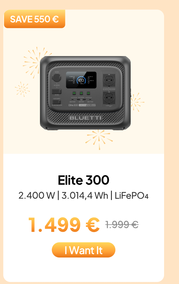 BlUETTI Elite 300