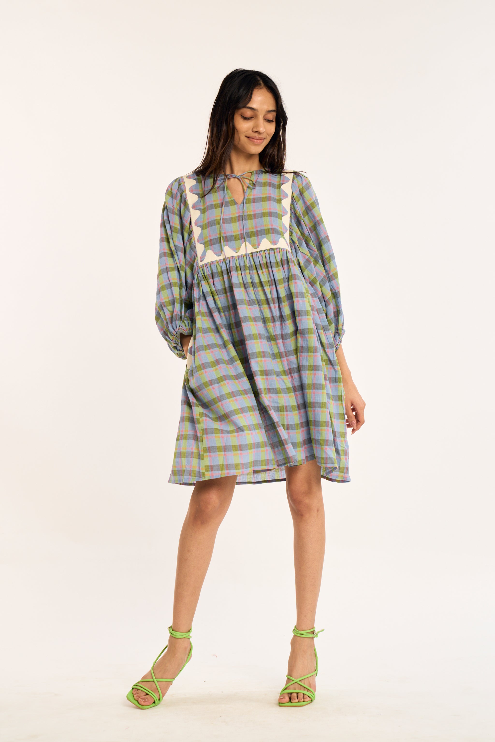 WISP DRESS | TIDE CHEX