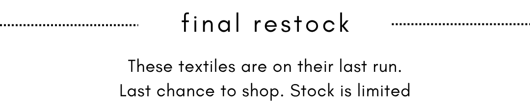 Sale is Restocked