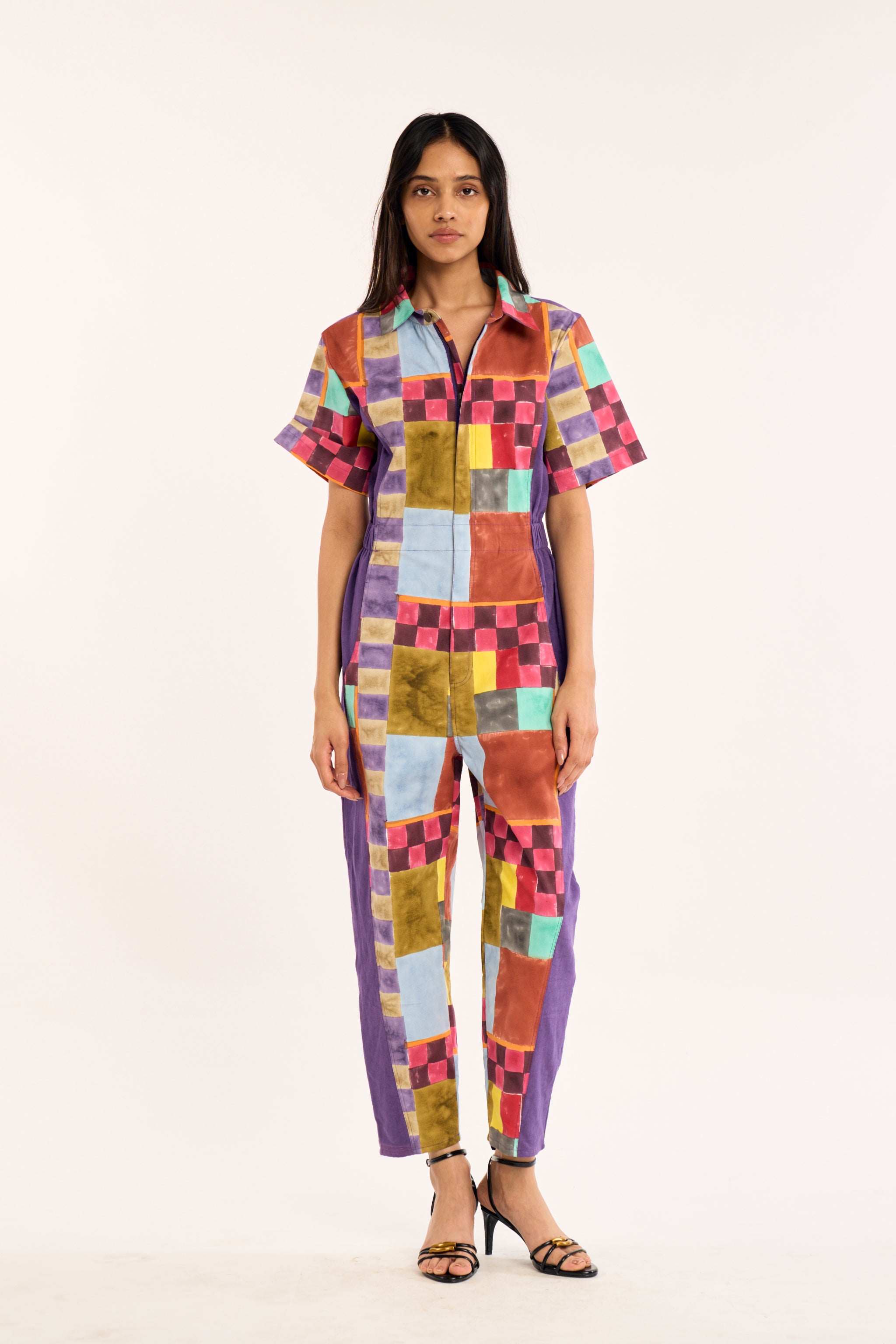 STUDIO JUMPSUIT | KENNY PRINT