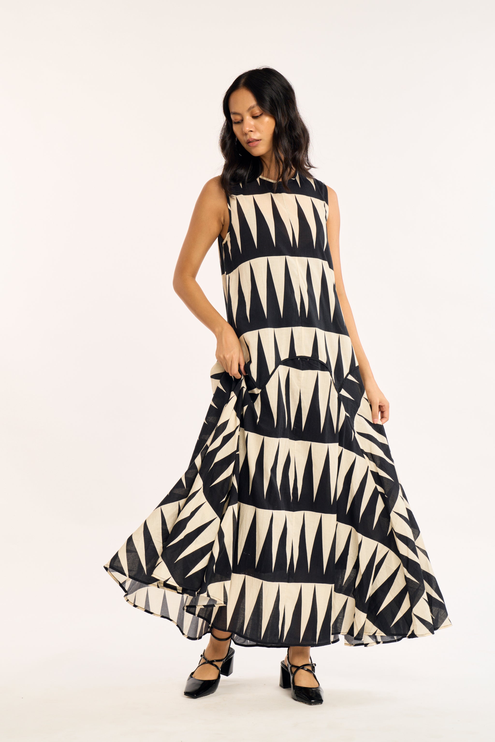 ALICE DRESS | DELTA PRINT