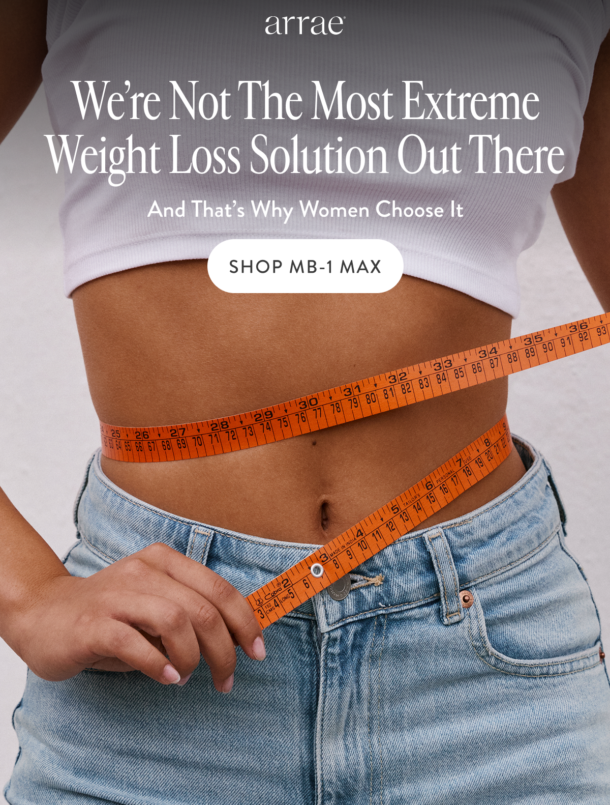 We're Not The Most Extreme Weight Loss Solution Out There
