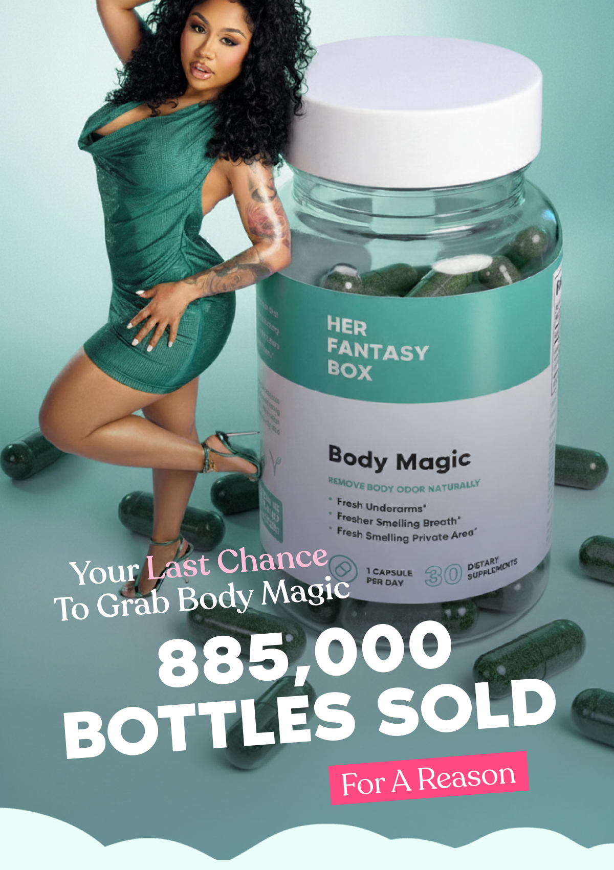 Your Last Chance To Grab Body Magic - 885,000 Bottles Sold For A Reason