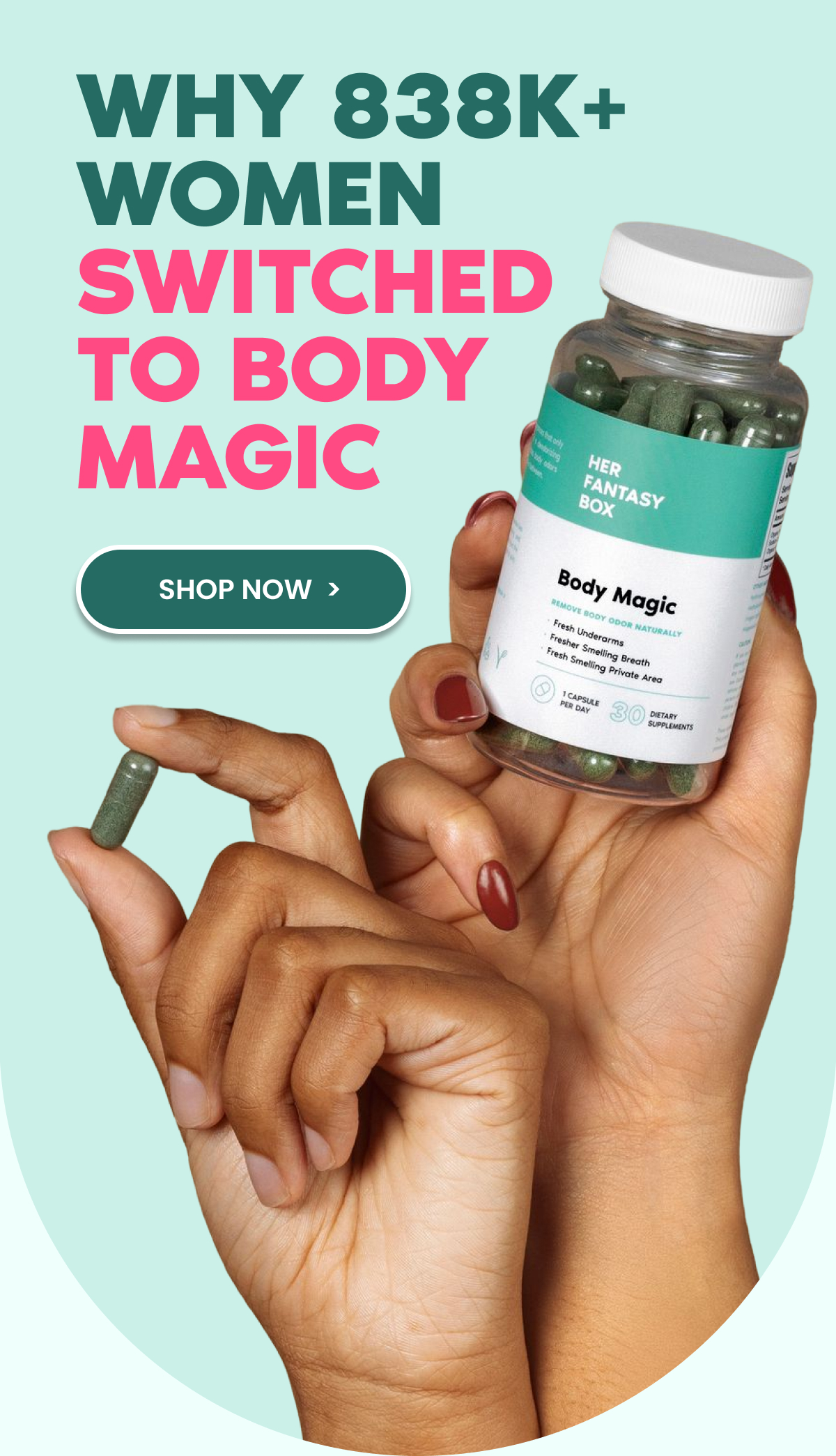 Why 838k+ women switched to Body Magic