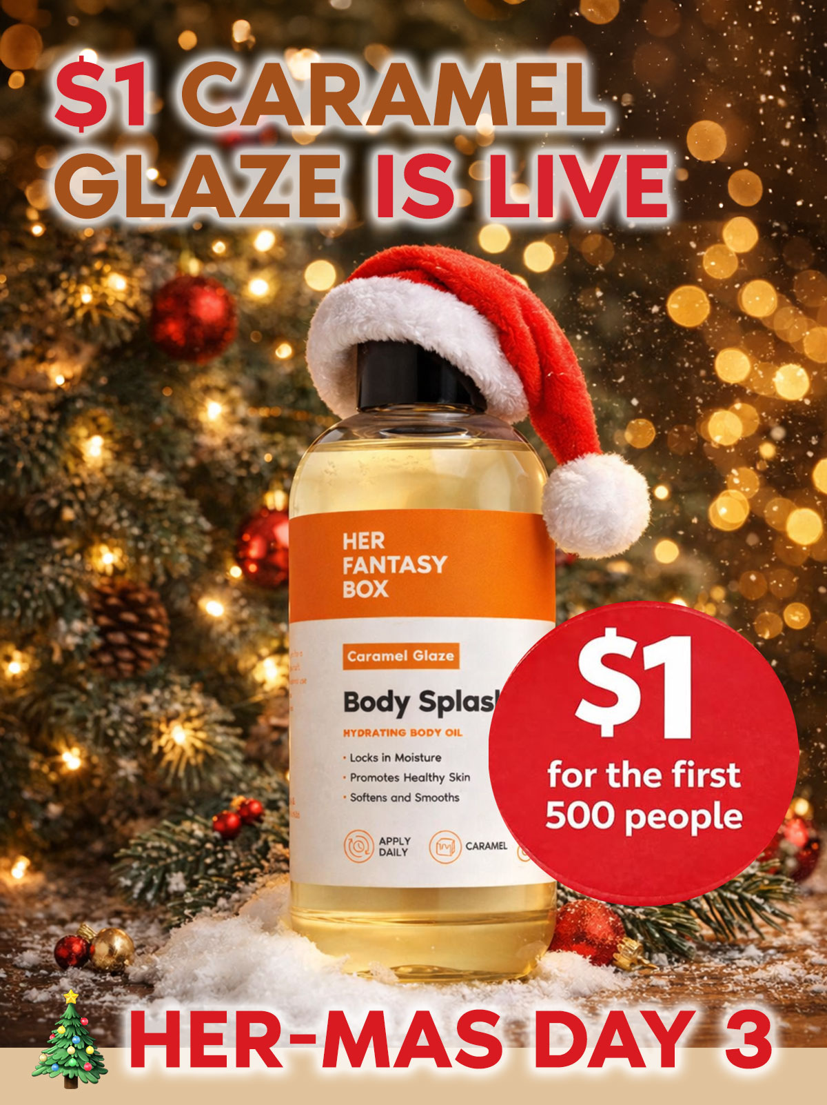 $1 Caramel Glaze Is Live